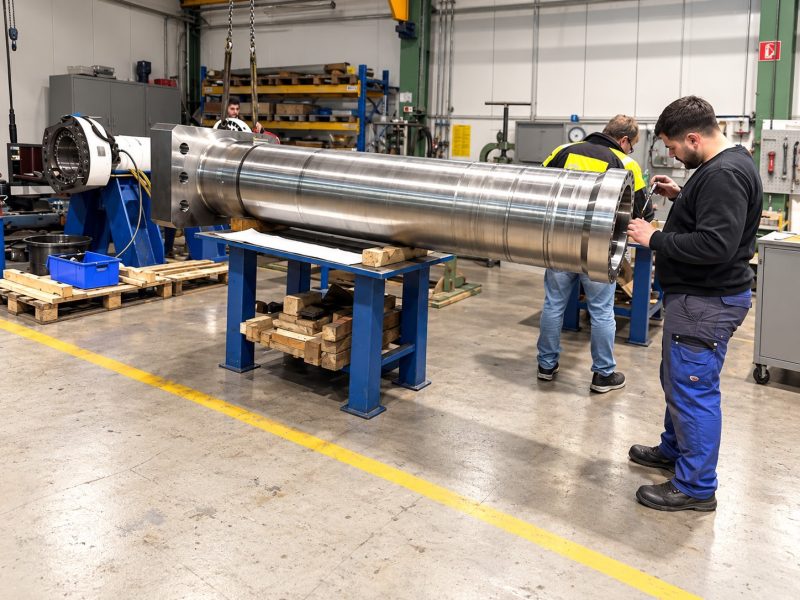 Instandsetzung von Hydraulikzylindern bei der momac Group in Moers Instandsetzung und Reparatur von Hydraulikzylindern bei der momac Group in Moers