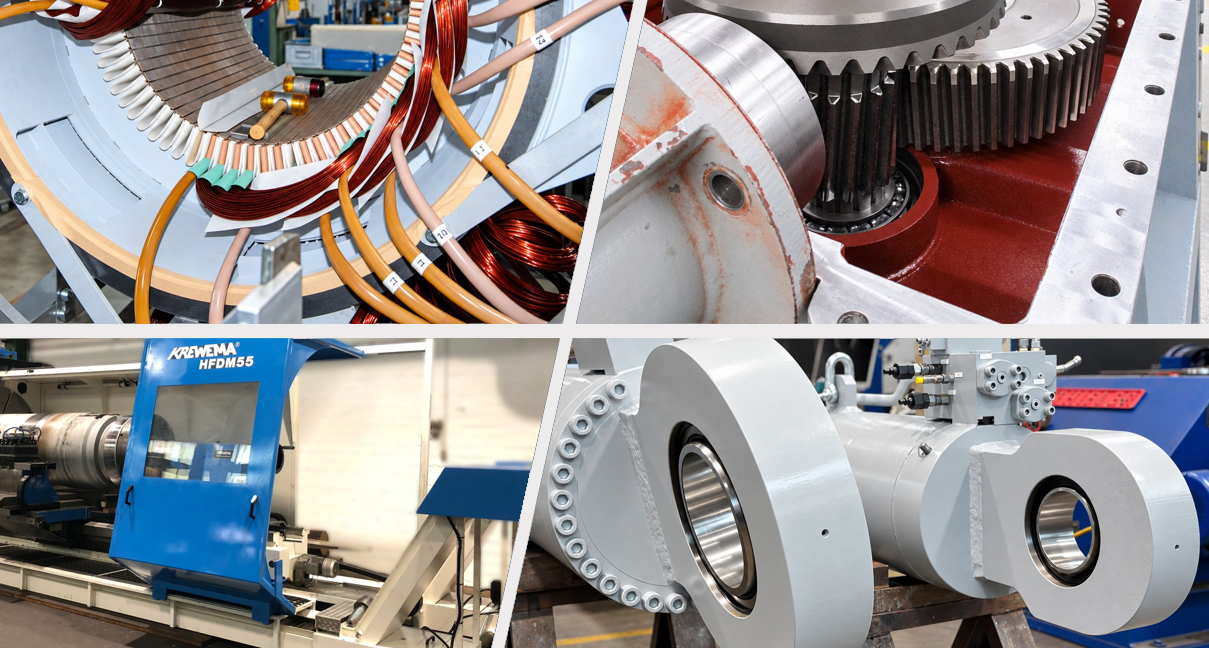 Reparatur, Instandsetzung und Neubau von Getrieben. Elektromotoren, Hydraulikzylindern sowie Aufarbeitung von Bauteilen bei der momac Group in Moers Reparatur, Instandsetzung und Neubau von Getrieben. Elektromotoren, Hydraulikzylindern sowie Aufarbeitung von Bauteilen bei der momac Group in Moers