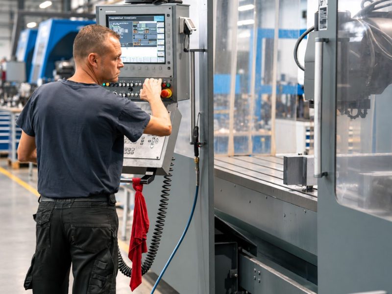 Zerspanung / Lohnbearbeitung bei der momac Group in Moers - hier CNC Fräsen Zerspanung / Lohnbearbeitung bei der momac Group in Moers - hier CNC Fräsen