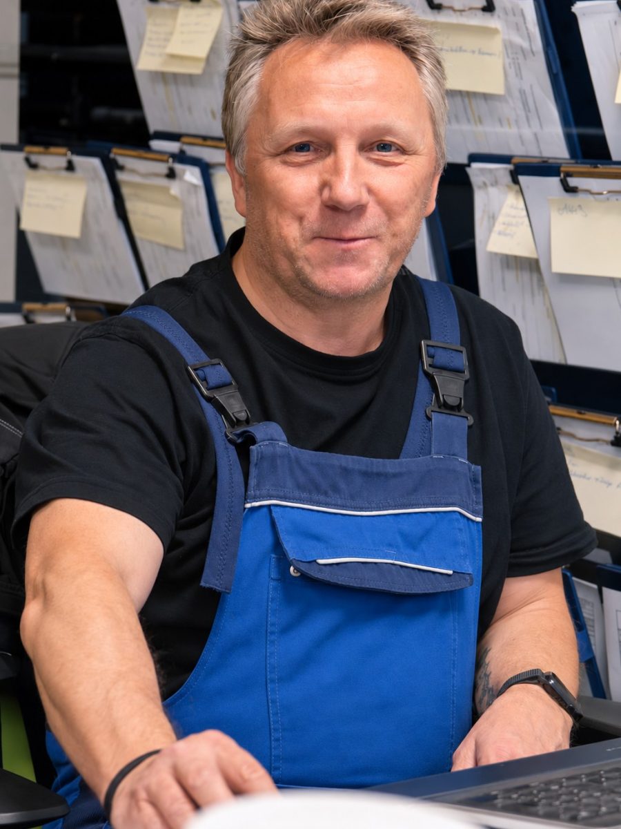 Mitarbeiter der momac - Industriemechaniker Mitarbeiter der momac - Industriemechaniker